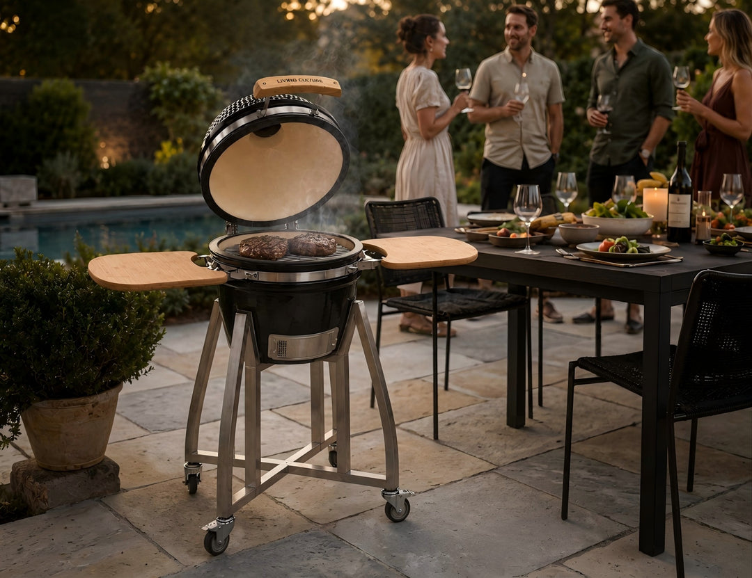 Nagano 16-Inch Kamado Ceramic Charcoal Grill