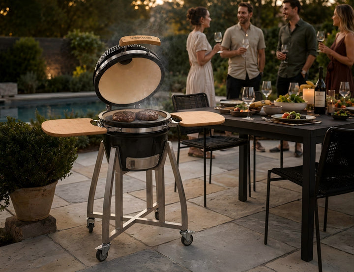 Nagano 16-Inch Kamado Ceramic Charcoal Grill