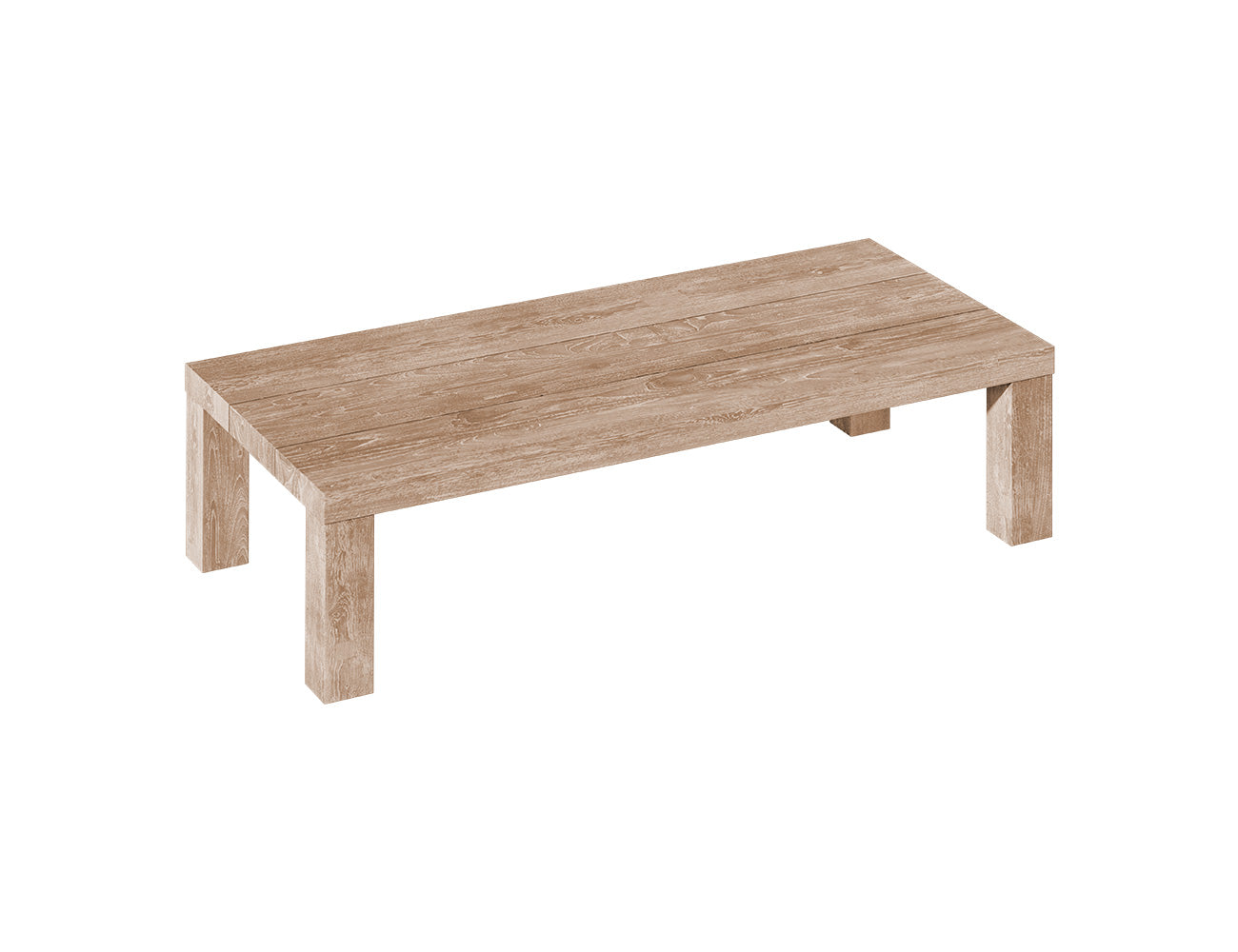 Cardrona Teak Outdoor Coffee Table, ,