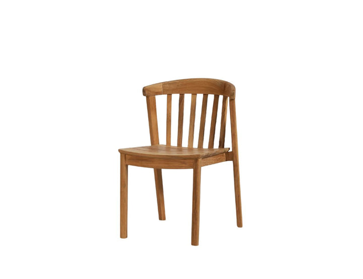 Solo Teak Dining Chair-Teak color