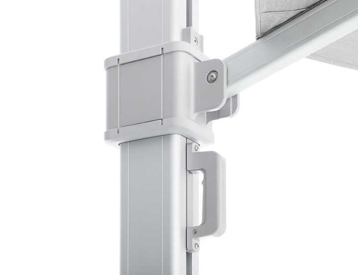 Alabaster 4m Square Cantilever Umbrella
