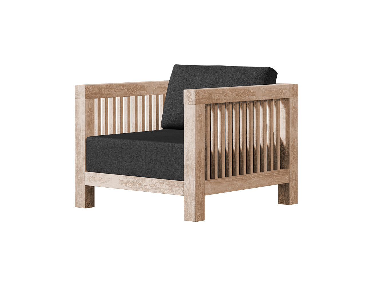 Cardrona Teak Club Chair, ,