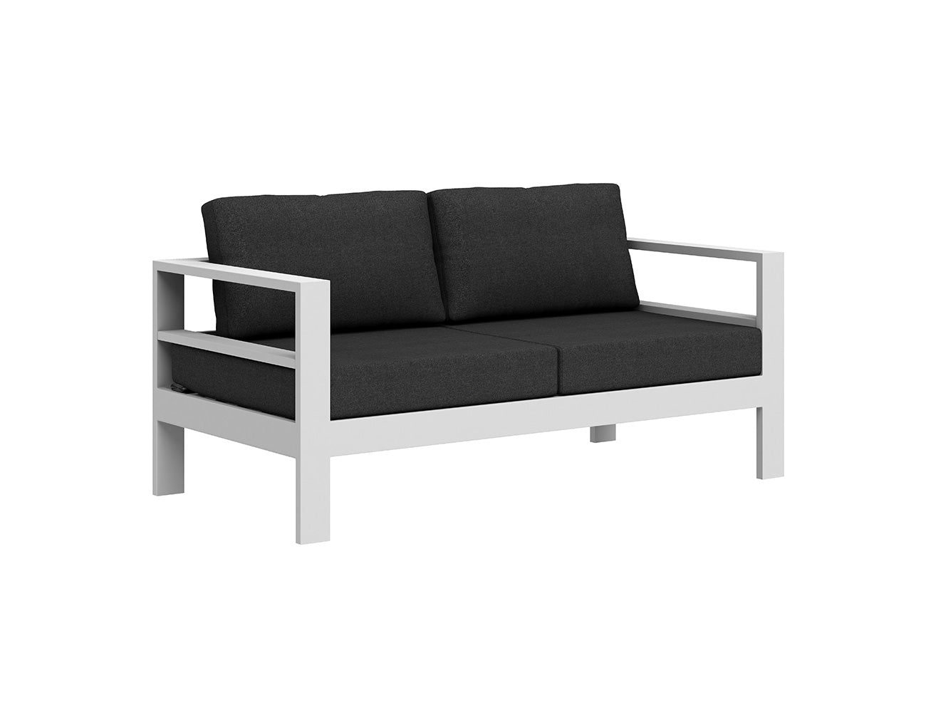 Sandpiper 2.0 Outdoor Loveseat, Colour: White,