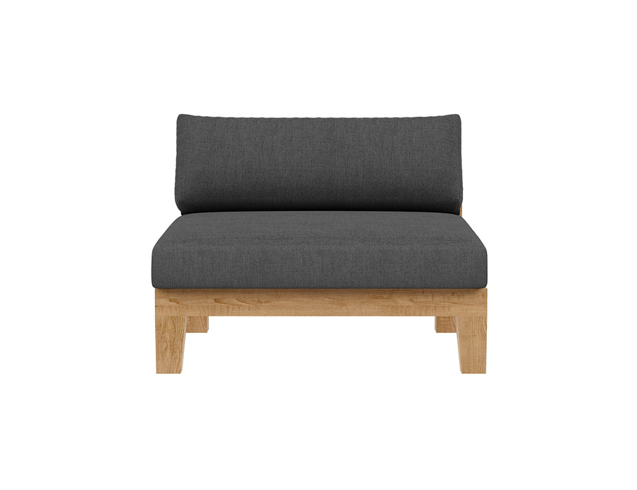Newport Teak Outdoor Armless Chair, ,