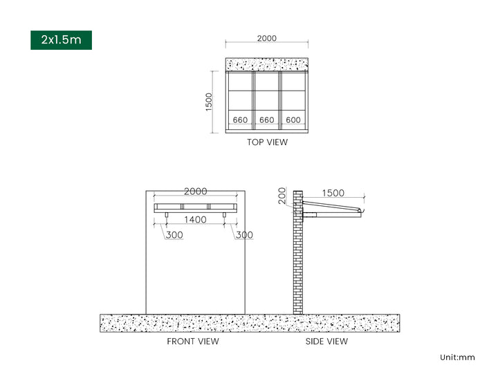 City Window / Door Awning Canopy Collection