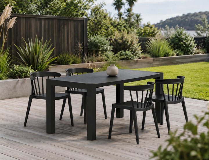 Cirrus Table With Amie Chairs 5-Piece Dining Set