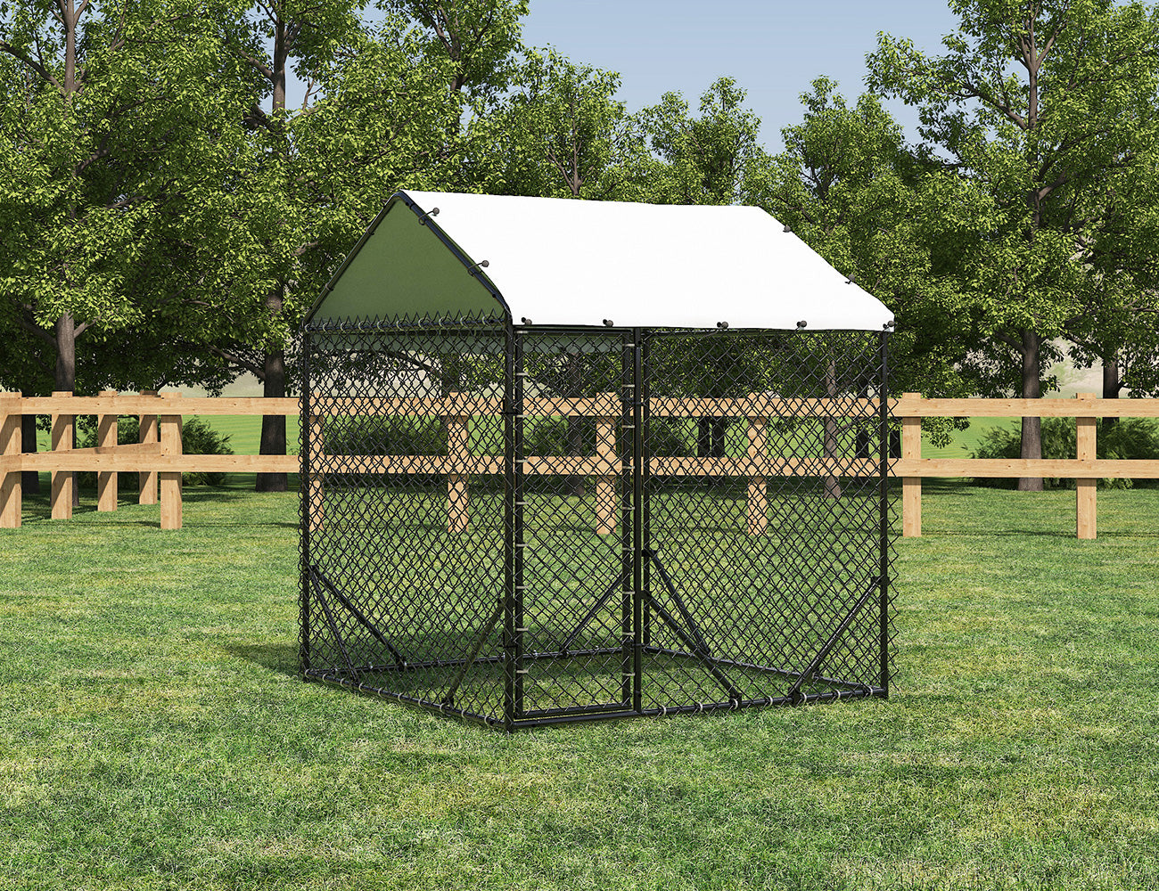 Cover Xl Dog Run Upgraded-Outdoor Dog Run,Kennel With Waterproof