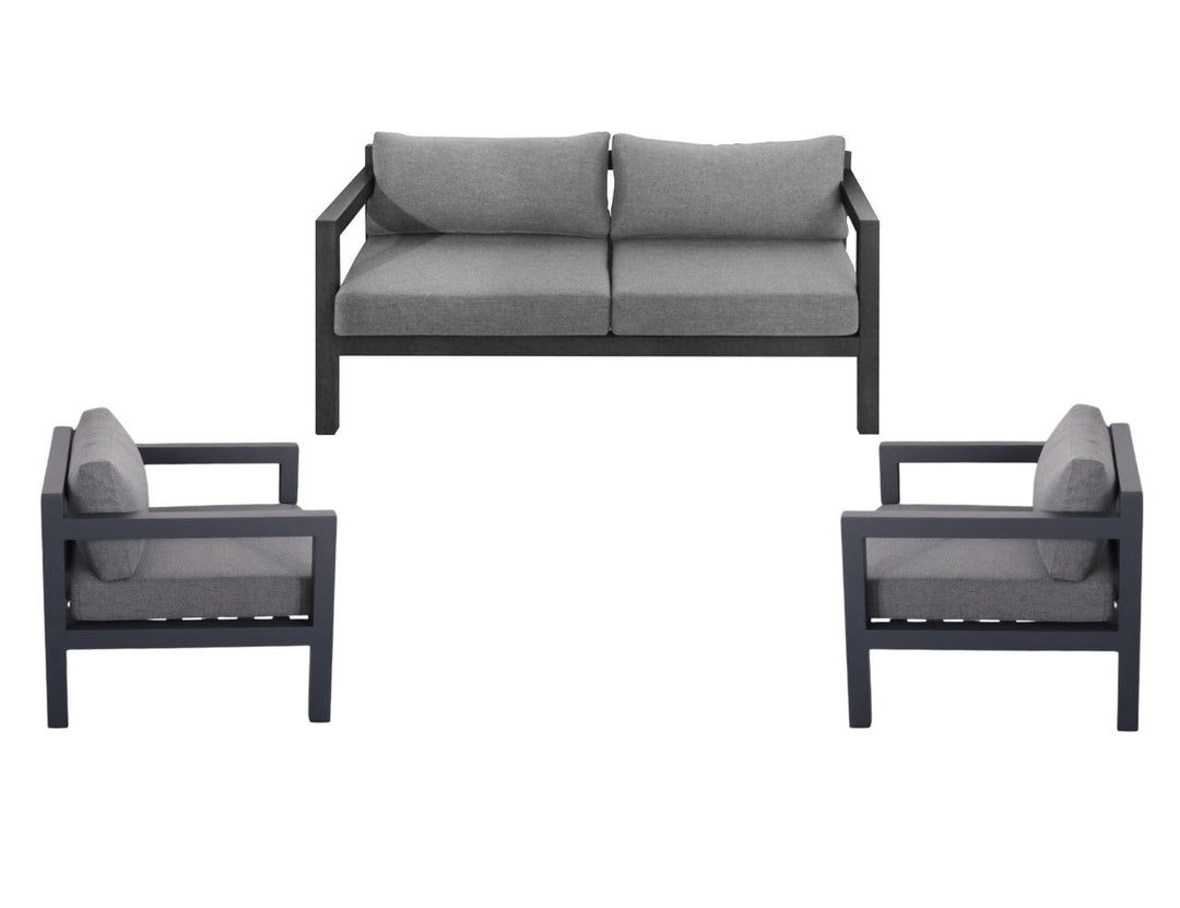 Frao Outdoor Sofa Sectional Loveseat Set- 4 Seat