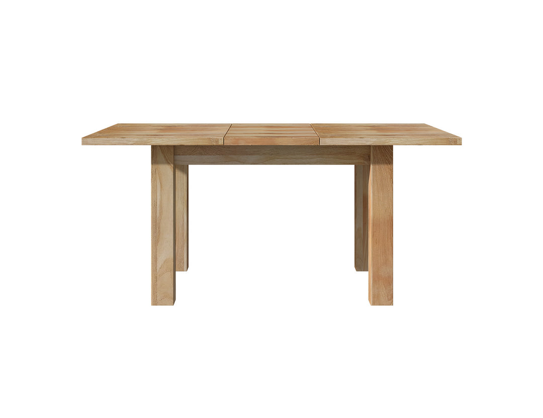 Stretch Outdoor Teak Dining Extension Table 120-160 X 100cm
