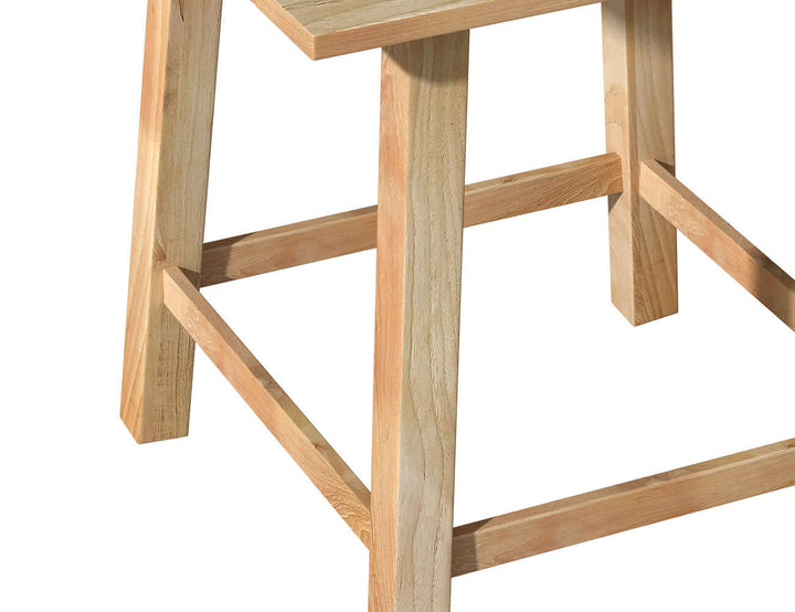 Cube Teak Bar Table 109×109×109cm