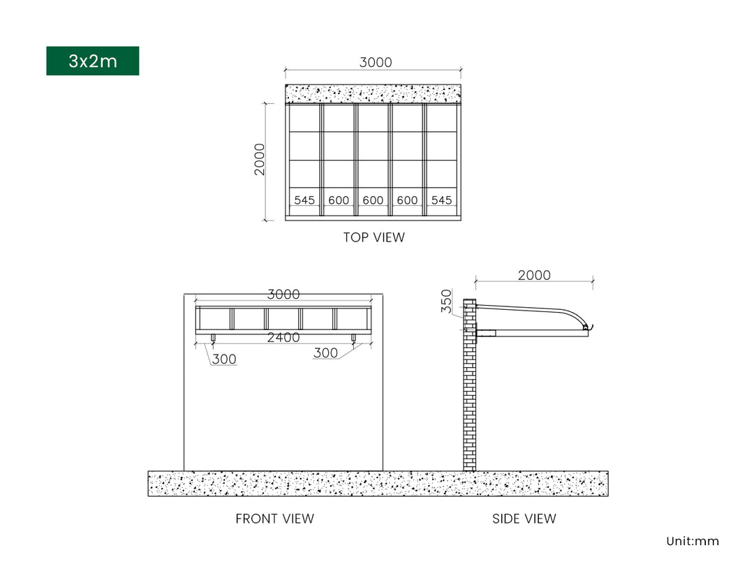 Country Window / Door Awning Canopy Collection