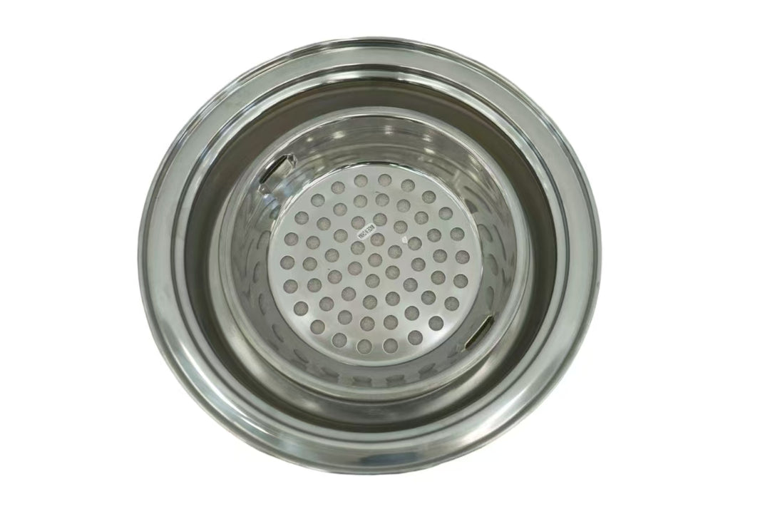 Hibachi Tabletop BBQ Grill with Searing Plate & Oil Tray - Round