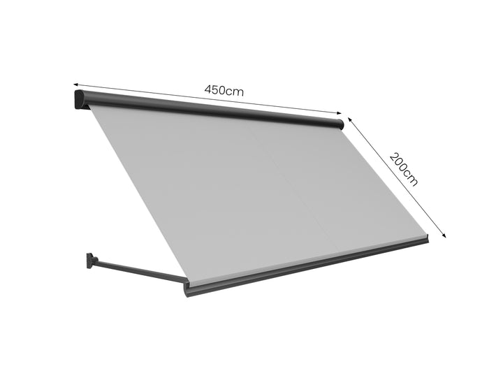 Solaris Solar-Powered Motorised Window Awning