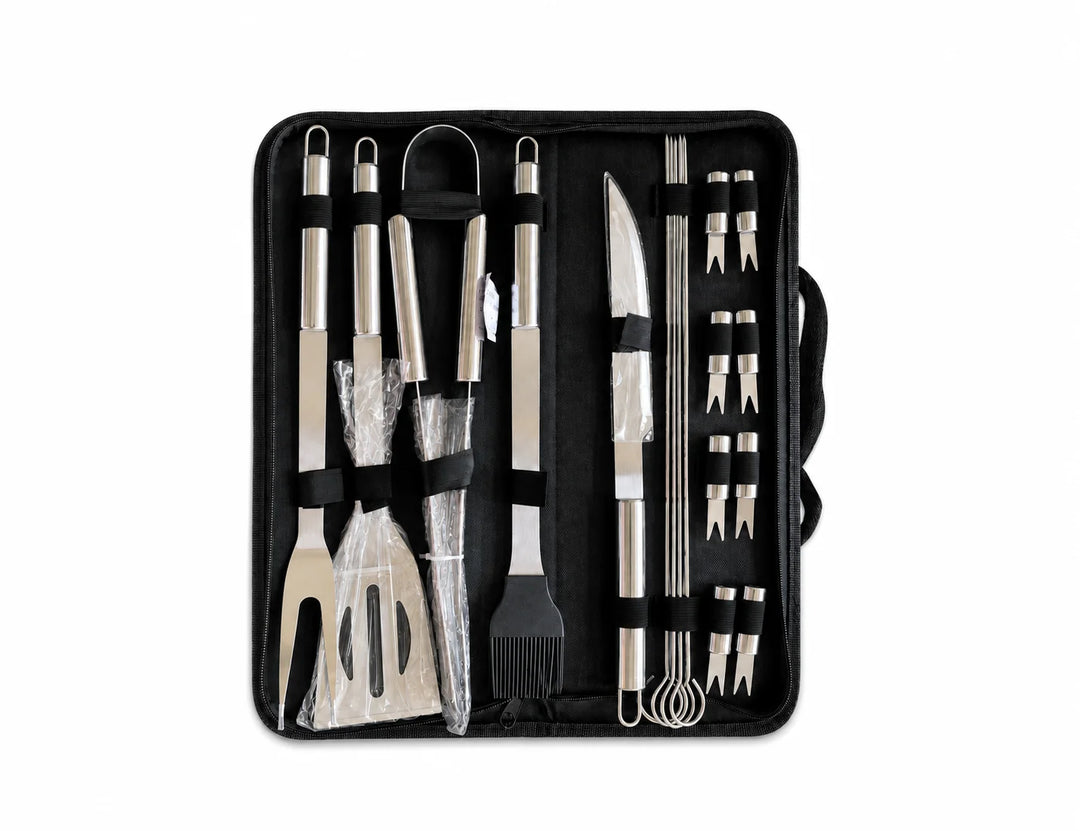 COLORADO BEAST BBQ 18-Piece Tools Set With Carry Bag