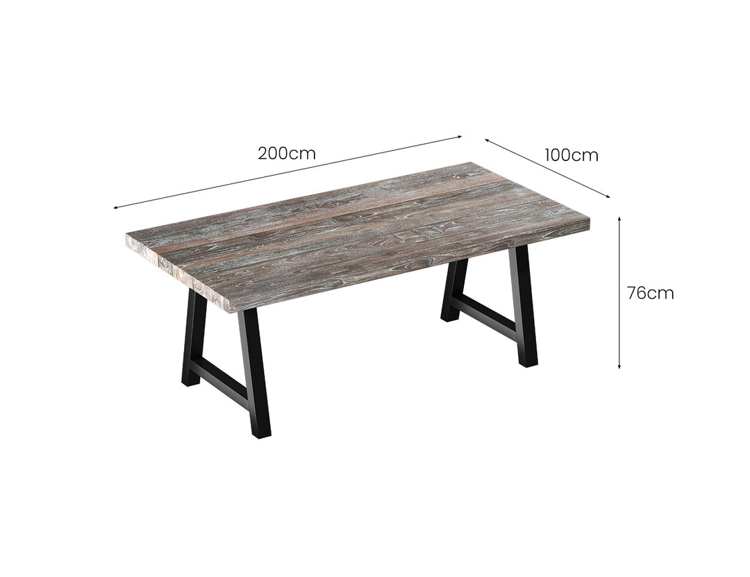 Sturdia Teak Table 200cm
