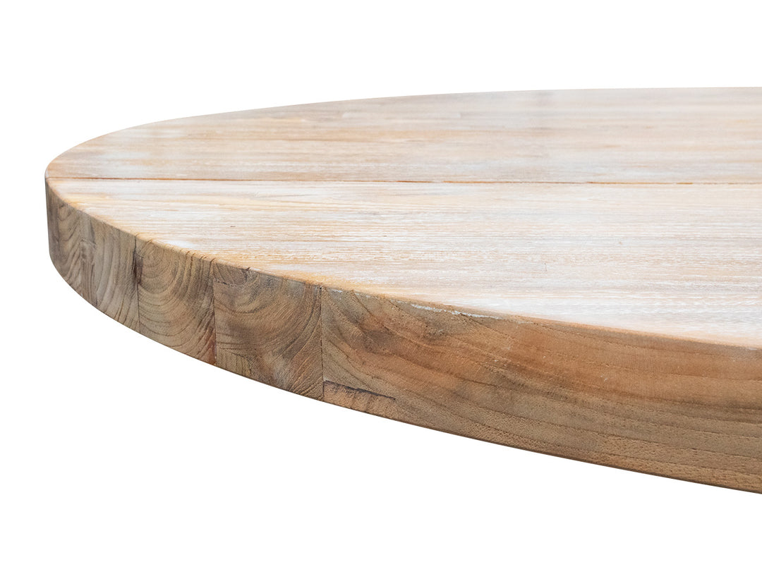 Rose Teak Oval Table 250cm, ,