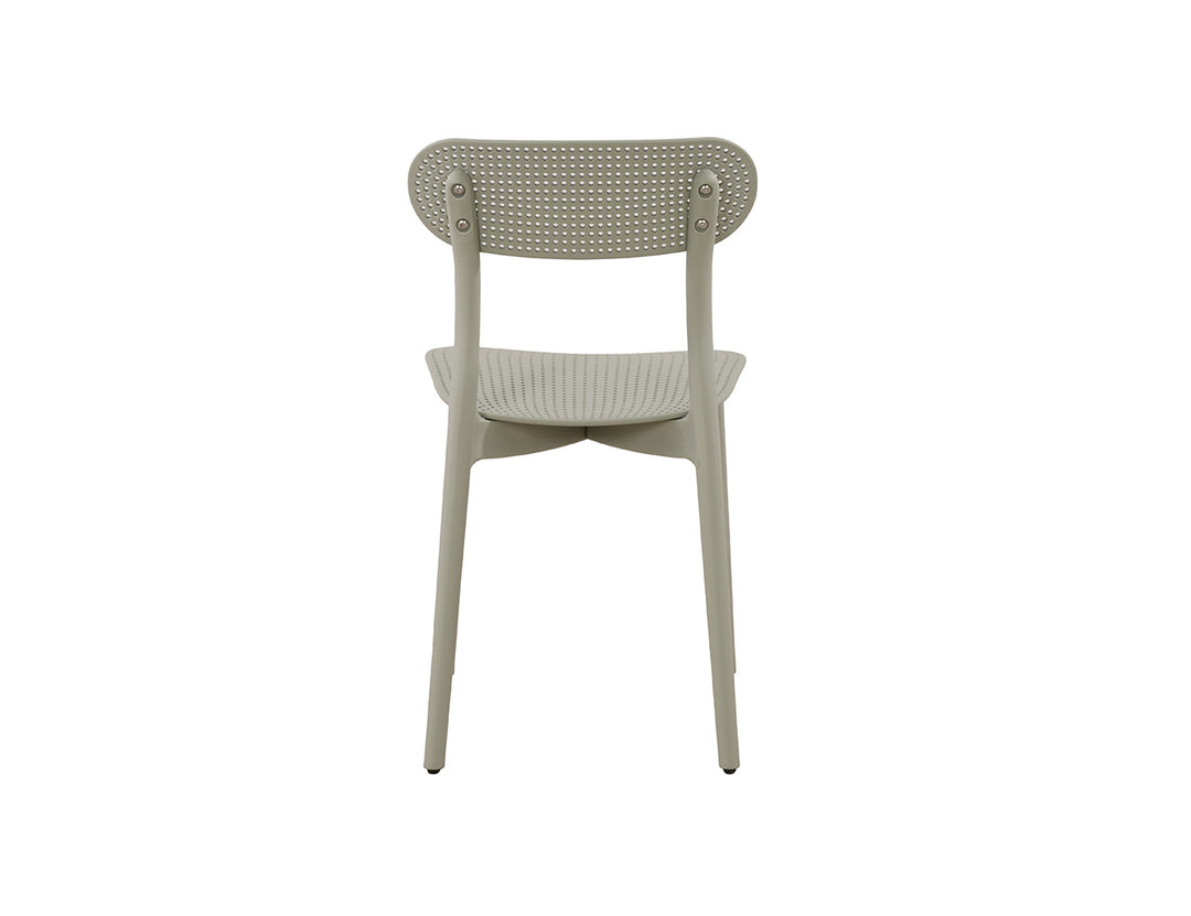 Abby Outdoor Patio Dining Chair, Colour: Green,