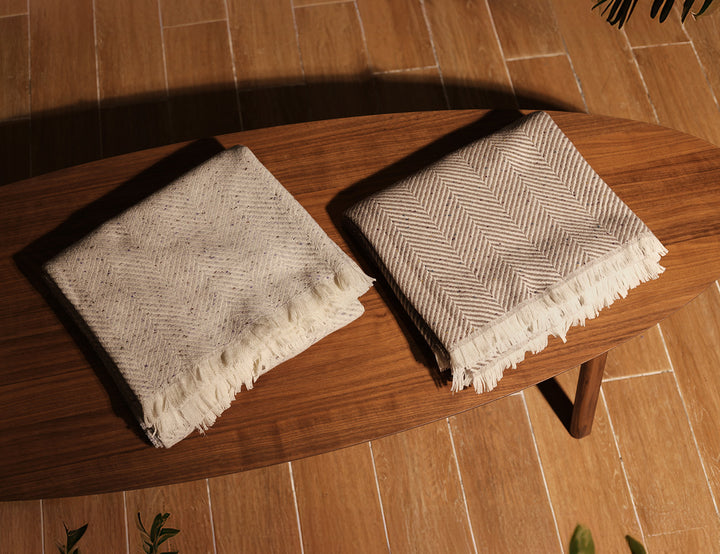 Outdoor throw blanket-Brown, ,