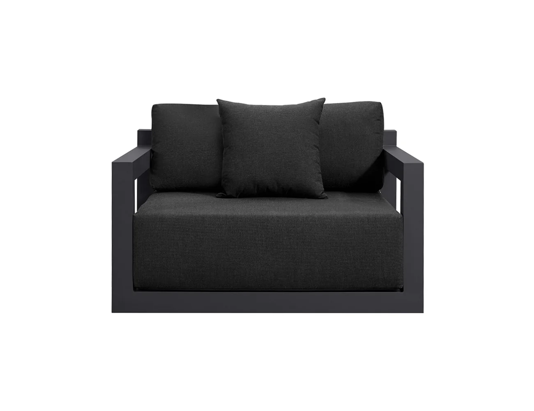 Ibis 2.0 Outdoor Conversation Set With Round Coffee Table- 3PCS