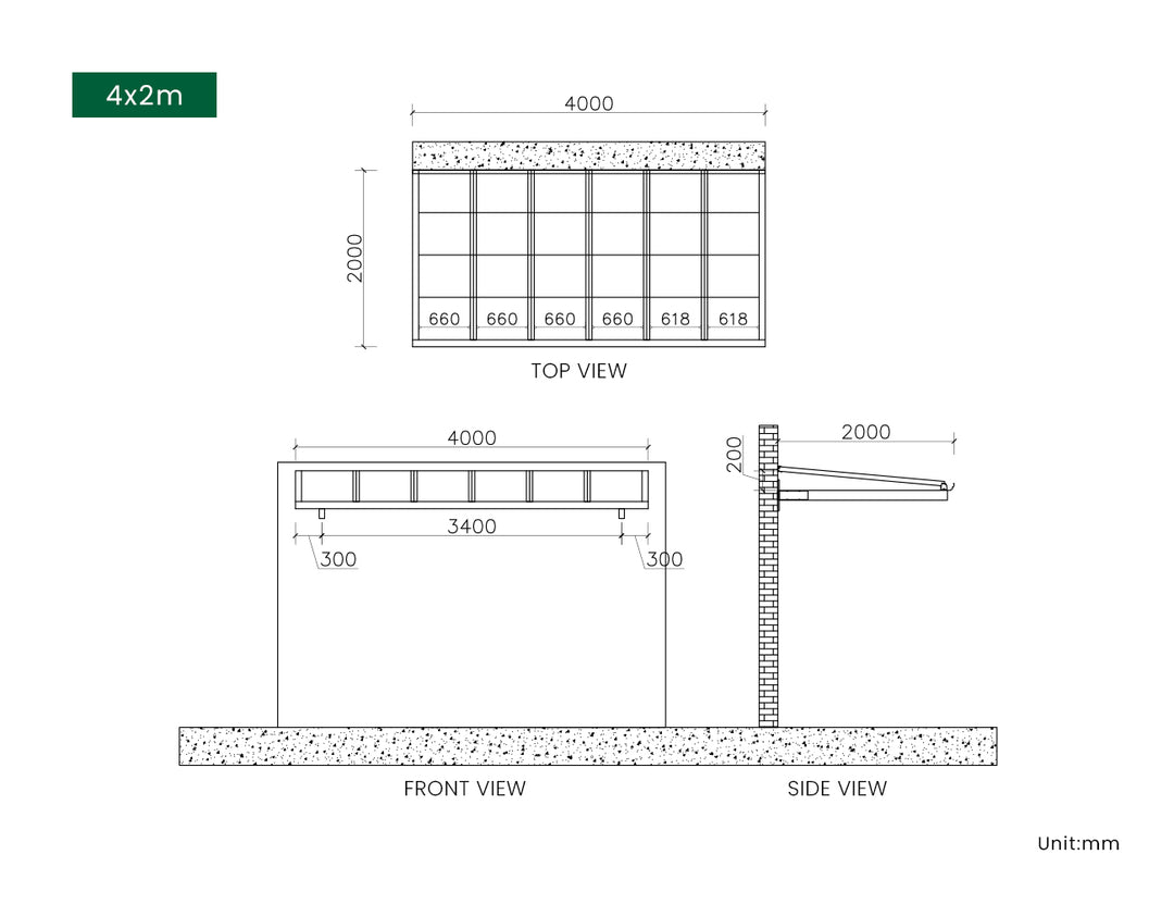 City Window / Door Awning Canopy Collection