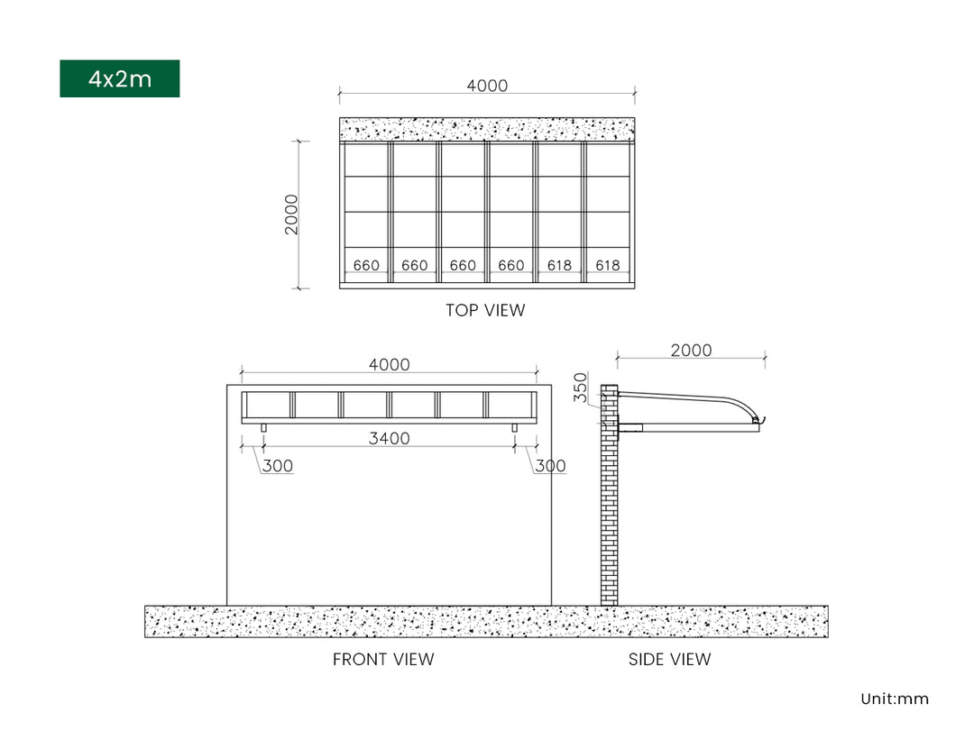 Country Window / Door Awning Canopy Collection