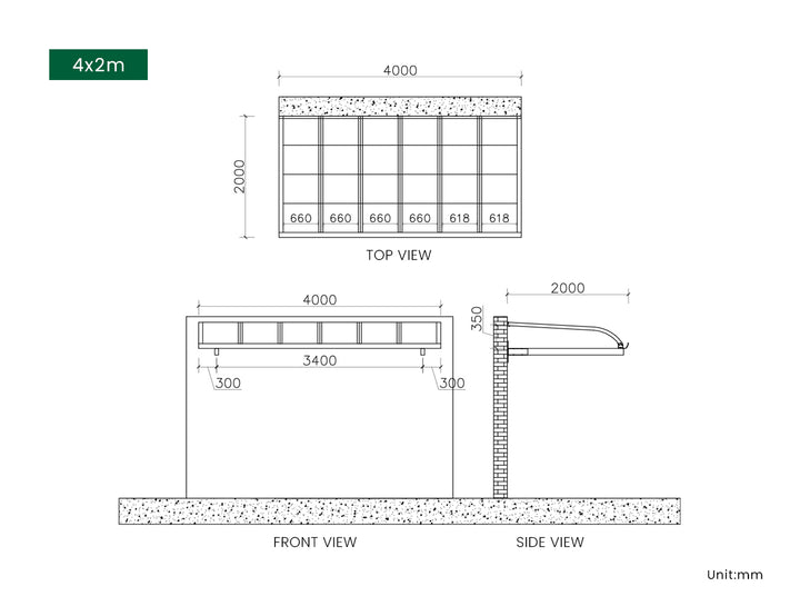 Country Window / Door Awning Canopy Collection