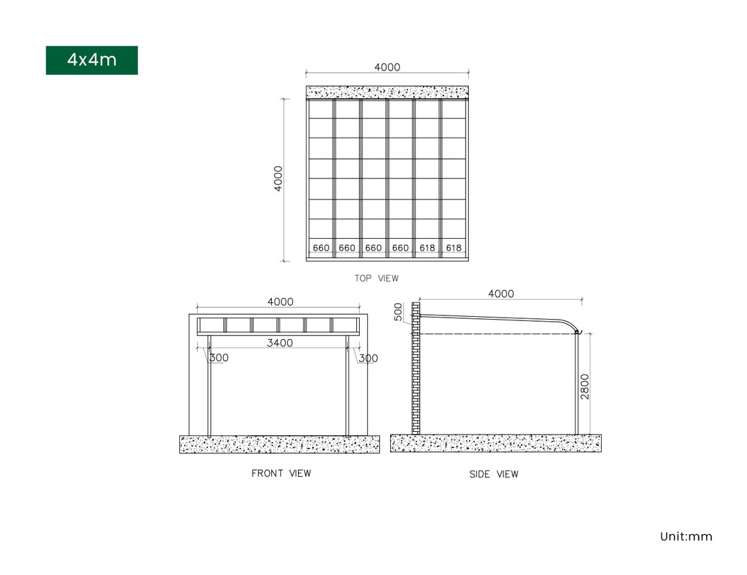 Country Wall Mounted Patio Cover Collection