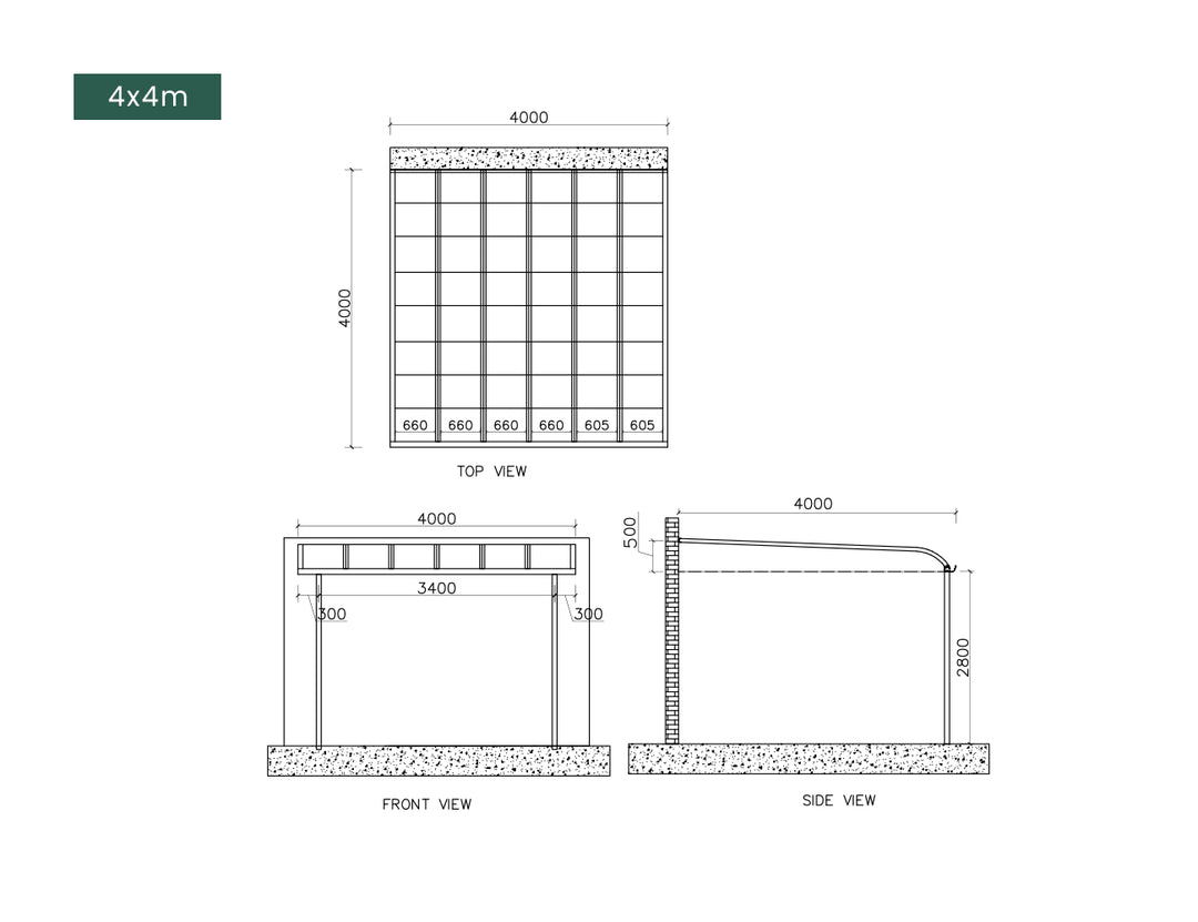 Country Wall Mounted Patio Cover Collection