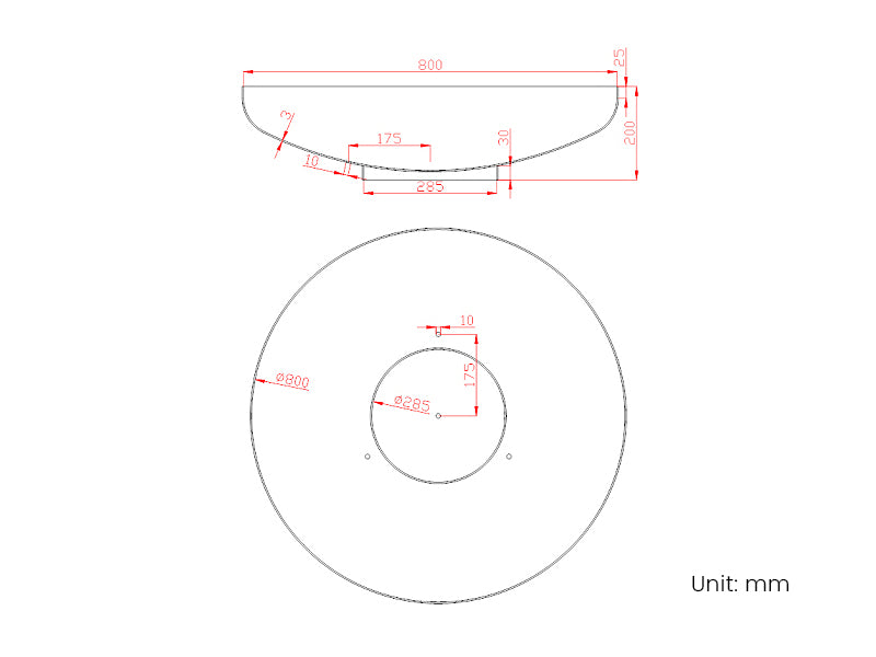 Outdoor Brazier Fire Pit Bowl - Natural Rust Patina Finish Corten Steel 80cm