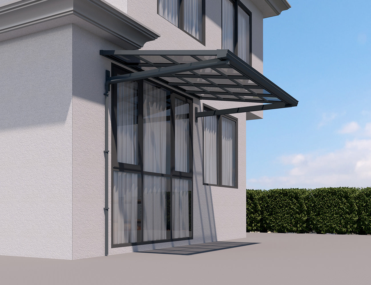 Custom Fixed Awning Canopy for Door, Window, Patio, Deck, ,