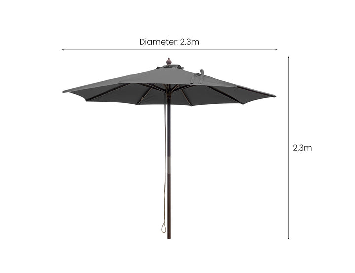 Amazon 2.3m Round Market Umbrella