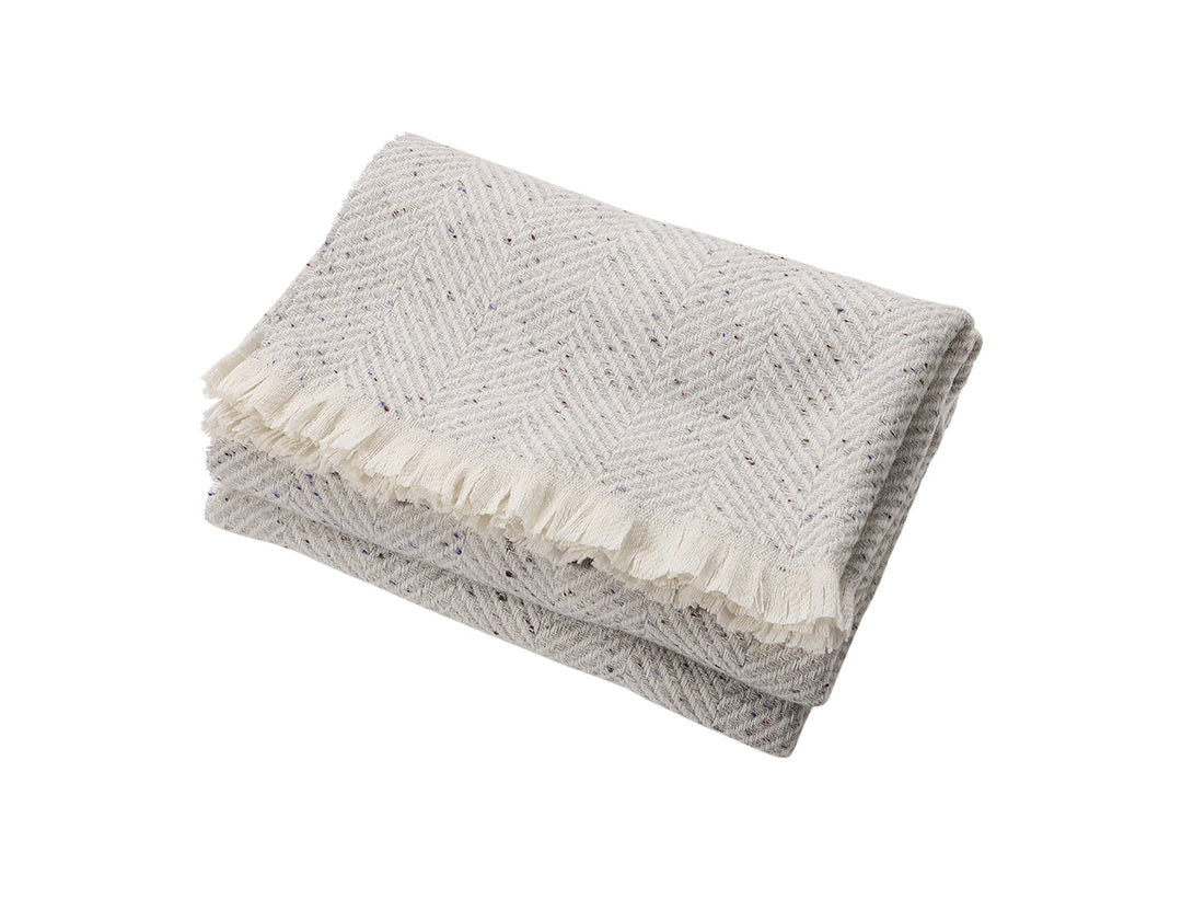 Outdoor throw blanket-Off white