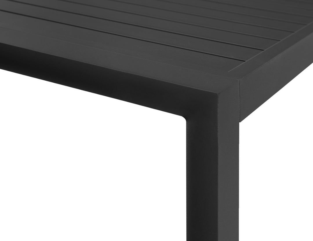 Stratus Outdoor Aluminium Bar Leaner Table, Size: 120cm, Colour: Dark Grey