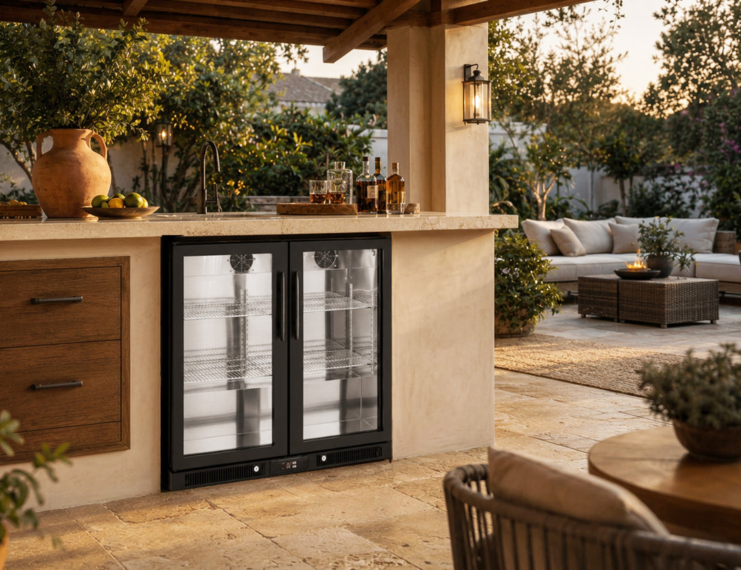 Rhein Home Double Door Bar Fridge