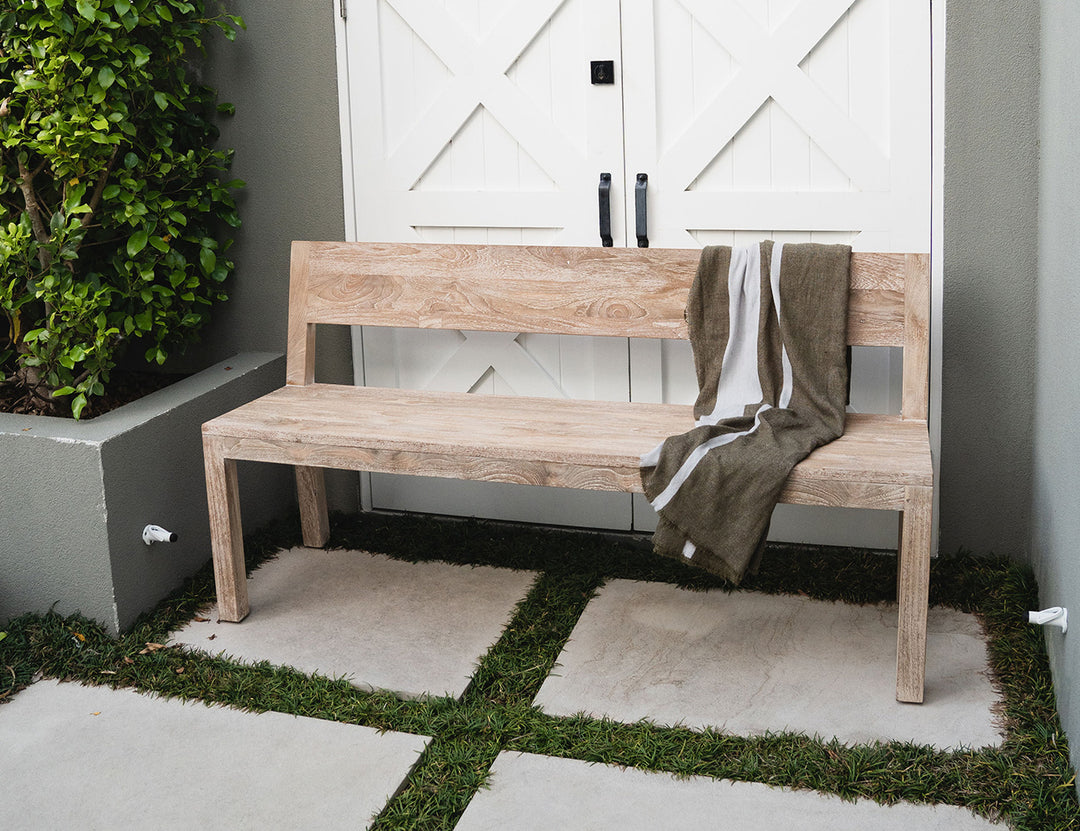 Palm Garden Bench 150cm, ,