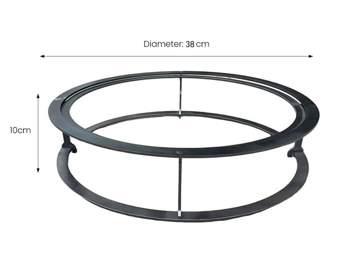 BASIN 75cm Fire Pit Skewer BBQ Set