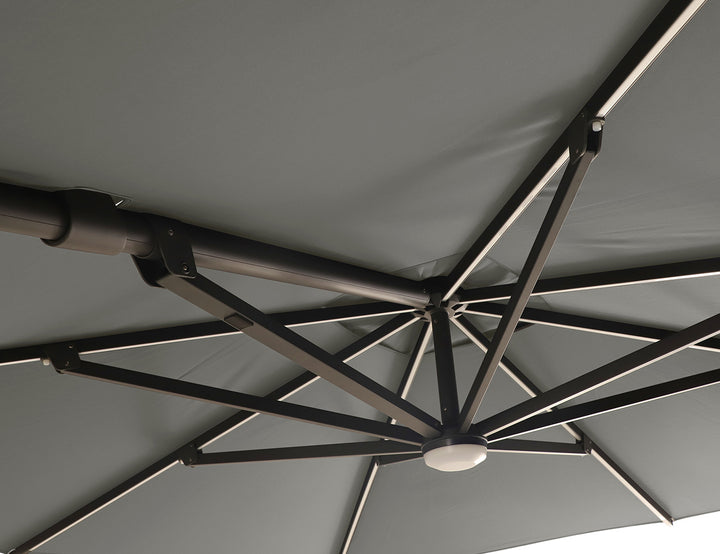 Agave 3m Square Cantilever Umbrella