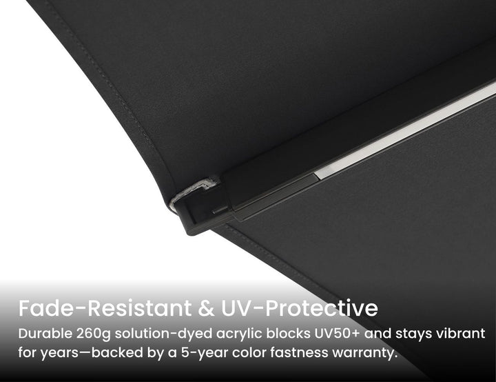 Alabaster 4m Round Cantilever Umbrella