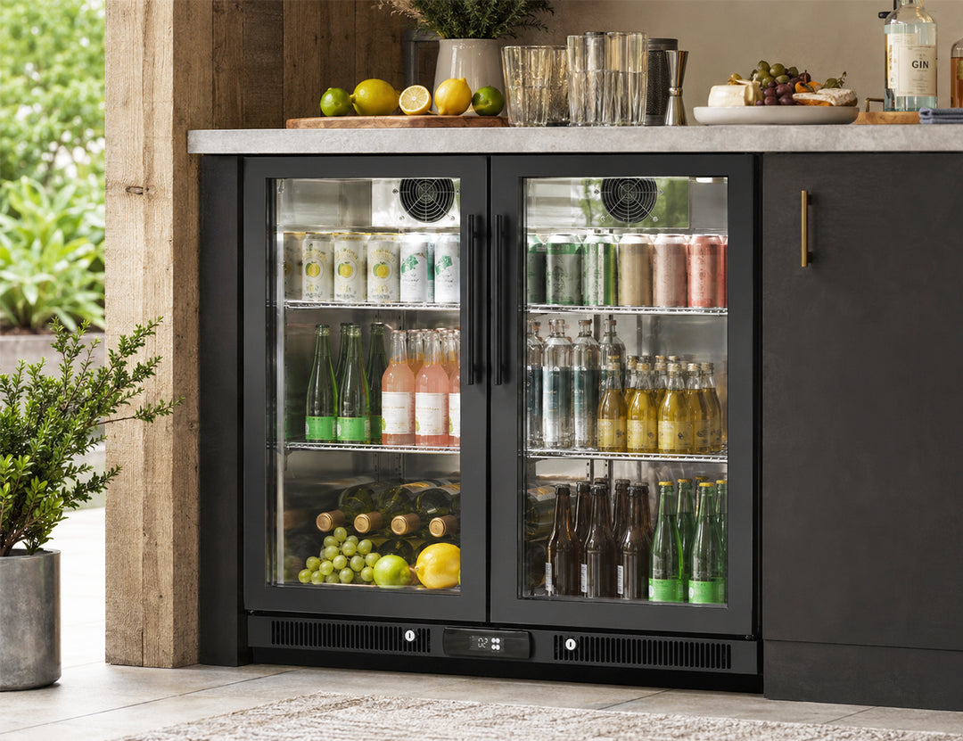 Rhein Home Double Door Bar Fridge