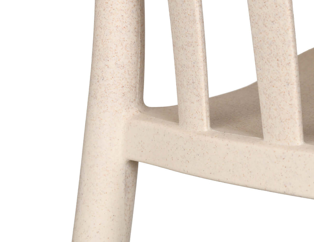 Alice Outdoor Dining Chair, Colour: Beige,