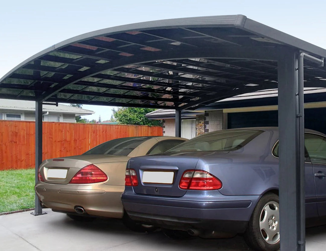 Two Car Double Carport 560 x 550 x 316cm