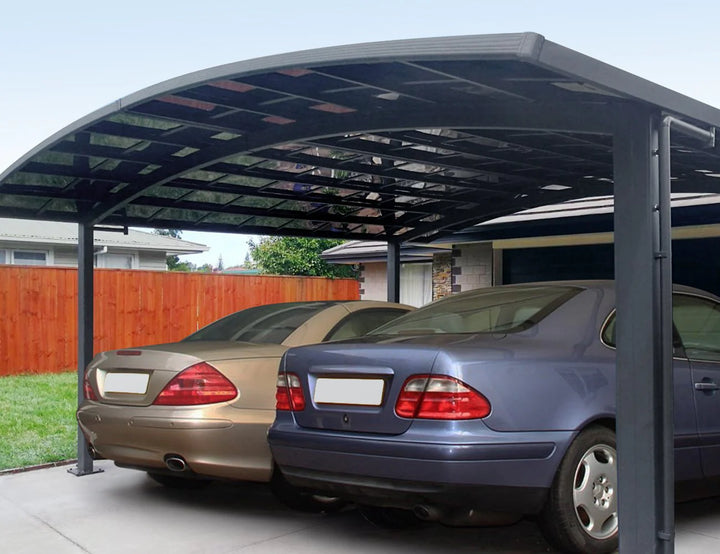 Two Car Double Carport 560 x 550 x 316cm
