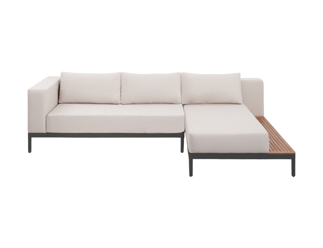 Hornbill Outdoor Sofa With Ottoman 3PCS