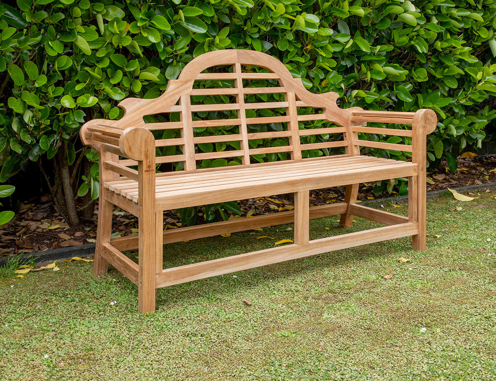 Lutyens Garden Bench, Size: 120cm,
