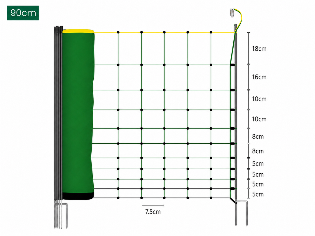 Electric Poultry Netting -  50m x 90cm