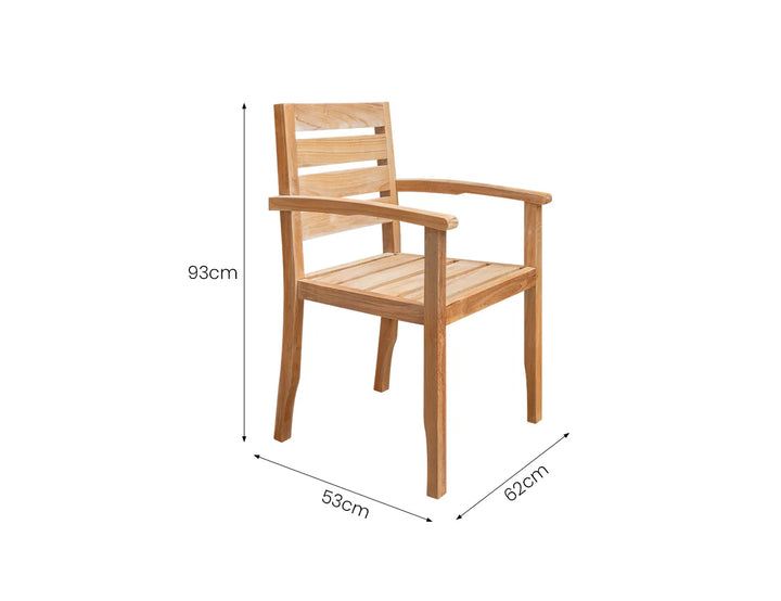 Mason Teak Dining Chair