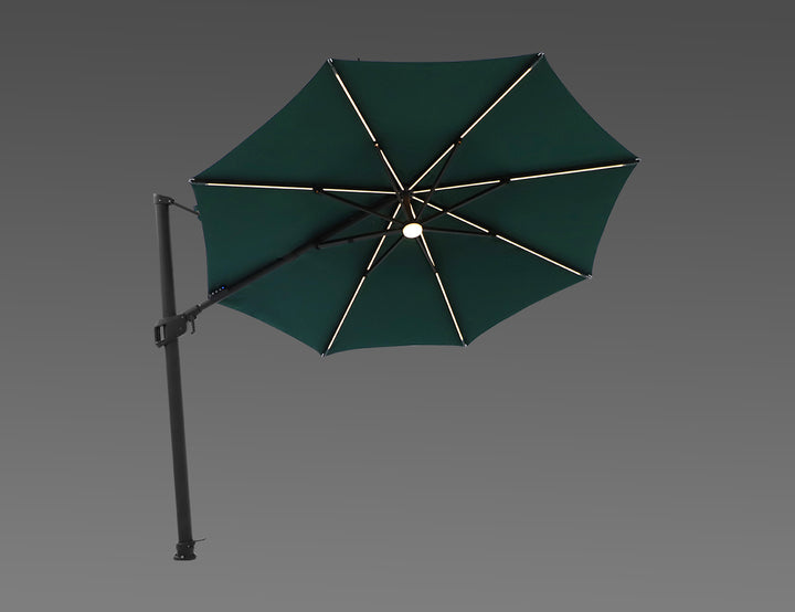 Alabaster 3m Round Cantilever Umbrella