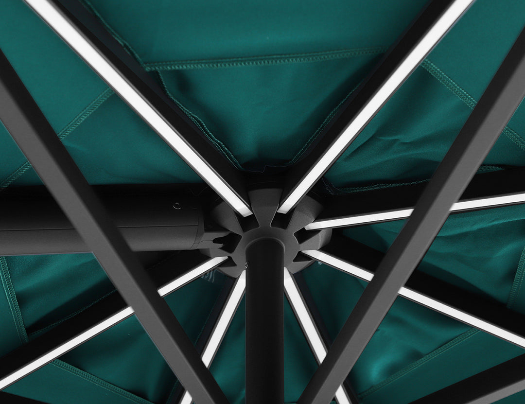 Alabaster 3m Round Cantilever Umbrella