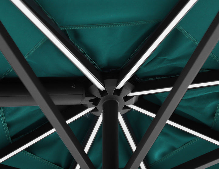 Alabaster 3m Round Cantilever Umbrella