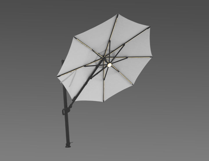 Alabaster 3m Round Cantilever Umbrella